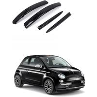 4PCS Front Bumper Upper Grill Moulding Trim for Fiat 500 2007-2015 735455041 735455042 735455056 735455057