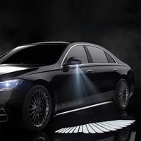Universal Modified LED Rearview Mirror Angel Wing Welcome Light Suitable for Mercedes Benz BMW