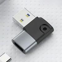 STONEGO USB3.0 to Type-C Female Adapter 90 Right Angle Elbow Converter USB C OTG Extension Connector for Laptop Tablet Phones