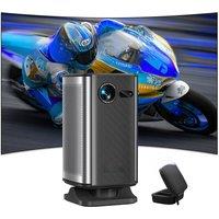 BYINTEK P70X Portable Mini Projector with Built-in Battery 4K Support 3D Wifi for Outdoor Movie Night Home Theater Projectors