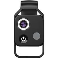 APEXEL 200X Magnification Microscope Lens with CPL Mobile LED Light Mini Pocket Macro Lenses for