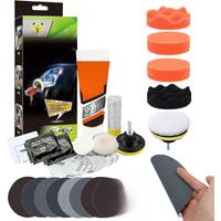 Headlight Restoration Kit Chemical Brightener Car Headlight Cleaner Renovator Polishing Kit Auto Headlamp Light Lens Polisher