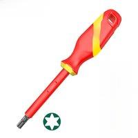 LAOA VDE Insulated Plum Blossom Screwdriver 1000V Electrician Specific Hard Voltage Resistant Tool Household Screwdriver
