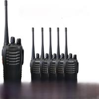 Factory wholesale Fast Shipping 6pcs / Lot Baofeng BF-888S 5km Long Range Walkie Talkie UHF 400-470MHz Ham Two Way Radio