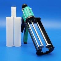 200ml 1:1 AB powerful Glue Dispensing Gun 3M Portable Double tube Mixing Dispenser Lord Araldite Cartridge Epoxy Adhesive Gun