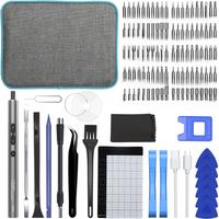 120 in 1 Electric Screwdriver Set Precision Power Tool Kit Rechargeable Wireless Cordless Magnetic Mini Small Bit for Xiaomi Pen