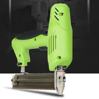 220V Electric Nail Gun Nailing Stapler Shooter Stapler Gun Woodworking Tools Furniture Stapler Framing Tacker DIY Hand Tool
