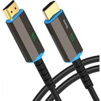 LMCNZZ HDMI 2.1 FiberOptic Cable HDMI-Compatible Splitter 8K/60Hz Cable For HD TV Projector Computer DVD Player Ultra High Speed