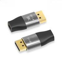Bidirectional Mini DP Adapter Coupler converter 8K@60Hz 4K@144Hz Bi-Directional DP to Mini DP Extender for Mac Cinema Display