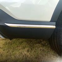 Stainless Steel Car Rear Bumper Side Protector Guard Trims For Honda CR-V CRV 2023 2024