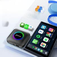 Carlinkit SDM660 Tv Box Android 13 Qualcomm 8 Core CarPlay Android Auto Wireless Adapter Support Online Video Spotify Netfilx