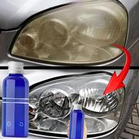 Car Headlight Restoration Remove Yellow Oxidize Paste Polymer For Headlamps Repair Polish Kit Auto Light Protective Coating Tool