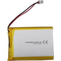 3.7V 4000mAh 14.8Wh Li-Polymer Replacement Lipo Rechargeable Battery 965068 3 Wires JST 2Pin 2.0mm Connector For Tablet PC DVD