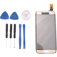 for Samsung Galaxy S7 Edge G935 Contact Screen Digitizer Glass with Tools Gold