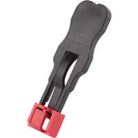 100Pcs Red RJ45 Port Ethernet LAN Hub Anti Dust Cover Plug Cap Blockout Protector with Proprietary