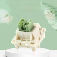 MMD Matcha V3 Manual Fine Lubrication Ice Cream Switch Linear 5 Pins Mechanical Keyboard Switches Custom Gaming Keyboard HotSwap