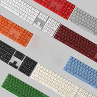 JCM Cherry Double Shot Keycaps PBT Material ISO Layout 11 Colors Options Big Set Keycaps For Mehcanical Keyboard Hi75 GMK75