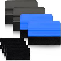 8Pcs/set Car Vinyl Wrap Squeegee Window Tinting Film Tool Felt Squeegee Application Tool Vinyl