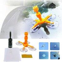 Windshield Repair Tool DIY Car Window Cracked Phone Screen Repair Kit Windscreen Resin Sealer Auto Glass Crack Restore Fluid