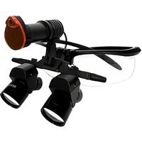 Zoom 4X-6X 300-600 mm Dental Loupes Binocular Medical Magnifier Pupil Distance Adjustalbe Surgery Operation Lens w 5W Headlamp