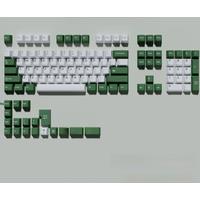 GMK Cheese Green PBT Keycaps Cherry Profile 126 Keys Big Set ISO Layout Key Caps For Mechanical Gaming Keyboard GMK75 Wooting