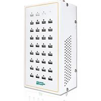Smart 32 Ports USB Hub Charging Station Power Outlet Multi Port Speed Wall Charger Dock Charger Home Office Adapter