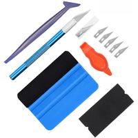 NeoWrap 10pcs Car Vinyl Wrap Tools Vinyl Scraper Film Squeegee Wrapping Spatulas Kit Precision Craft Knife Window Tinting Tools