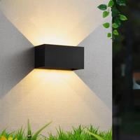 Simple Outdoor LED Wall Light Indoor Outdoor Villa Balcony Corridor Corridor Waterproof Exterior Wall Light Entry Door Light