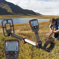 TX630 TX640 Foldable Metal Detector Gold Mine Treasure Hunting Detector Pinpoint Target ID Cursor LCD Display