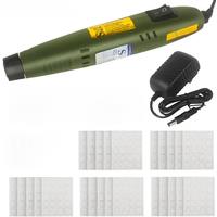 110V-220V 18W Mini Sander Pen Type Stroke Grinder Tool Machine Model Sander Groove Grinding Tools for DIY Model Moulds