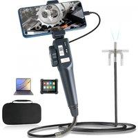 6.0MM cable connect1080 HD Automotive Industrial Endoscope with Light Autofocus Endoscope Inspection Camera Lens for IMG & Video