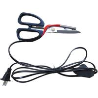Stainless Steel Electrothermal Scissors Electric Heating Tailor Scissors 220V Cutting Scissors for Curtain Non-Woven Fabrics