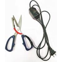 Stainless Steel Electrothermal Scissors 220V Heating Tailor Scissors Heated Cutting Scissors for