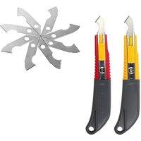 Steel Hook Blades Cutter Hook knife Acrylic CD Cutting Tool Knife Blade DIY Hand Tools for ABS Plate Acrylic Board Plastic Sheet