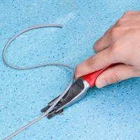 PVC Flooring Leather Leveling Knife Flooring Adhesive Welding Line Trowel Fast Trowel Leveler Welding Rod Trowel Leveling Knife