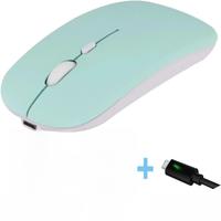 Mouse Rechargeable Bluetooth Wireless Dual Mode 5.1 BT Silent Computer gaming Ergonomic Gamer for