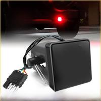 12/15 LED Square Tail Brake Light 12V 35W Black Cover Truck LED Turn Signal Universal For Tailer SUV Pickup Car