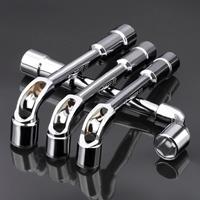 TUOSEN L Type Pipe Perforation Elbow Wrench Double Head Outer Hexagon Socket Sleeve Spanner Remove