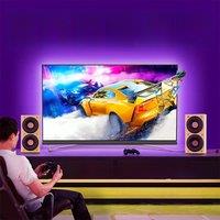 Ambient TV Backlight Sync to Screen for 40-85inch TV, Real-Time Sync LED Light Strip, TV RGB Gaming