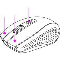 Mouse 2.4 USB+Wireless Portable and Easy To Use 7500 Office Gaming Mouse Notebook Optical Laptops
