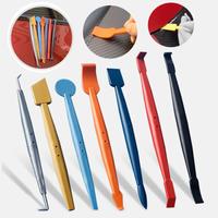 Magnetic Micro Vinyl Wrap Sticks Squeegee Car Wrap Film Tools Micro Stick Squeegee Curves Slot Tint