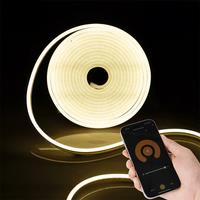 EU Plug DC12V 24V Tuya Smart WiFi APP Neon LED Strip Silica Neon Lamp Tape Backlight Home Decoration work with Alexa Google Home