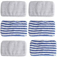 6 Pcs Microfibre Cloth Pads Replacement for Rowenta Clean&Steam ZR005801 RY7/RY8 Series Not Suitable for RX6 Series