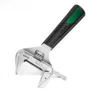 LAOA Monkey Wrench Large Opening Dual-Use Twist Screws Small Mini Adjustable Pipe Spanner Hand Tools