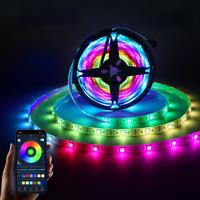 DC5V USB Bluetooth RGBIC LED Strip，2/3/5M IP65 Waterproof RGBIC lamp Tape With Remote For Home Backlight decoration Lighting