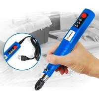 USB Cordless Electric Drill Engraving Pen Rotary Tools Mini Drill Set Electric Drill for Polishing