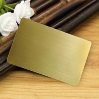 Metal NFC Card: 215chip,504B, 13.56MHZ Read/Write, Laser-Printable?one side is metal and one side is pvc