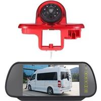 7'' Display Mirror Monitor 3rd Backup Reverse Camera System For Renault Trafic / Vauxhall Vivaro 2001-2014 Cargo Van