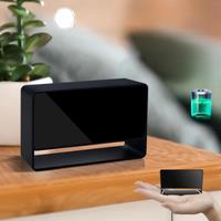 1080P Mini Clock Camera Remote Viewing With Night Vision and Motion Detection 140 Wide Angle Photo