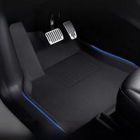 NovaAcc For Tesla Floor Mats Model Y 2017-2024 Model 3 2021 to 2024 Highland All Weather Trunk Mats